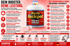 Goldfield Body Jackpot – Pre Workout Booster für Energie & Fokus (300 g)